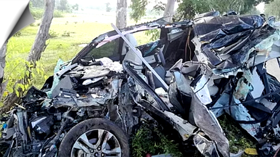 5 killed after speeding car collides with tree on NH 43 in Madhya ...
