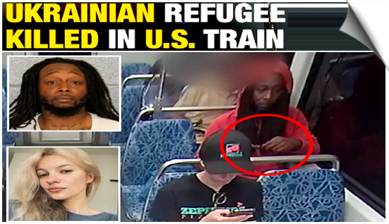 Ukrainian Refugee Iryna Zarutska Stabbed To Death On American Train